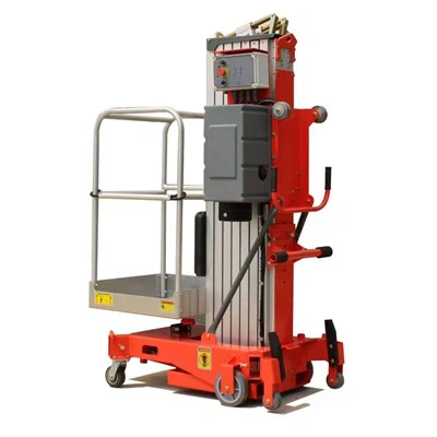 Egyárbocos alumíniumötvözet emelőplatform